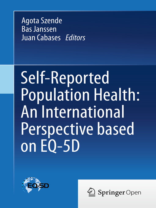 Title details for Self-Reported Population Health by Agota Szende - Available